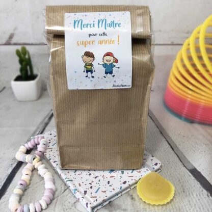 Sachet Bonbon des années 80 : "Merci pour cette année Maître" – Image 5