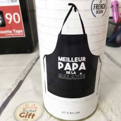 Tablier Pour adulte - Meilleur Papa de la Galaxie – Image 2