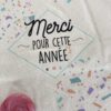 Tote bag Merci pour cette année - Cadeau maitresse ou nounou – Image 2