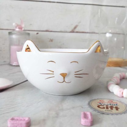 Bol Petit Chat Blanc