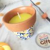 Bougie à la citronnelle - Terracotta – Image 5