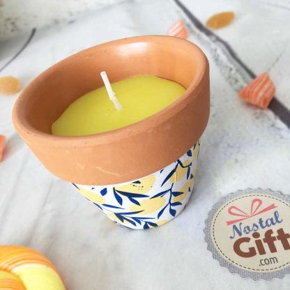 Bougie à la citronnelle - Terracotta – Image 5
