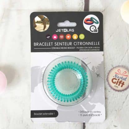 Bracelet senteur citronnelle