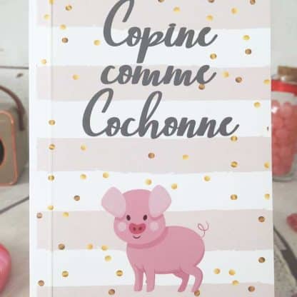 Carnet A6 - "Copine comme cochonne" – Image 3