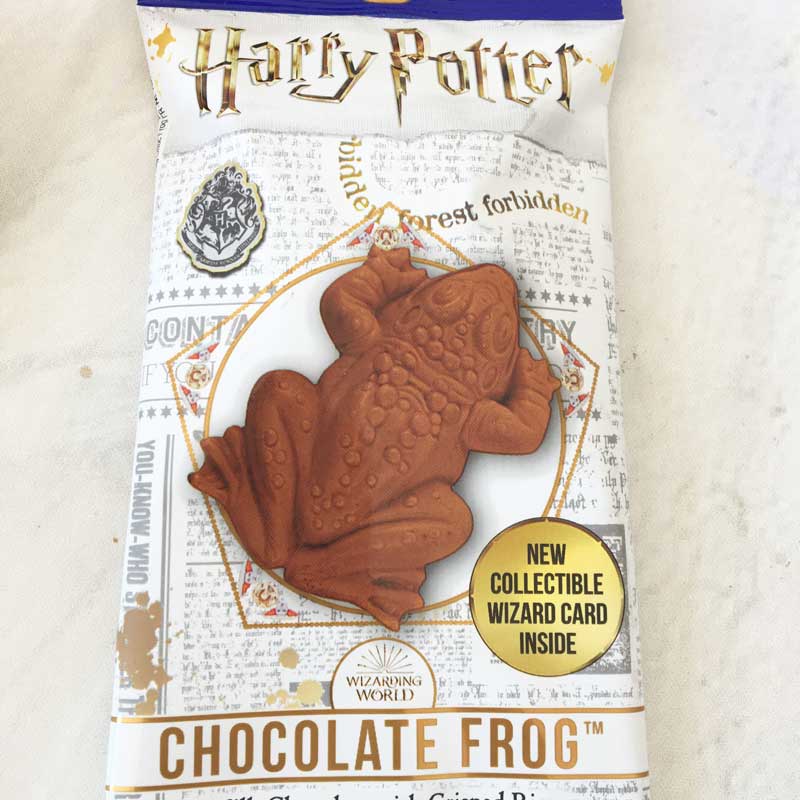 Cadeau Harry Potter Chocogrenouille personnalisé. Authentique