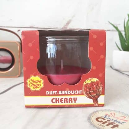 Bougie jar - Chupa Chups - Cerise