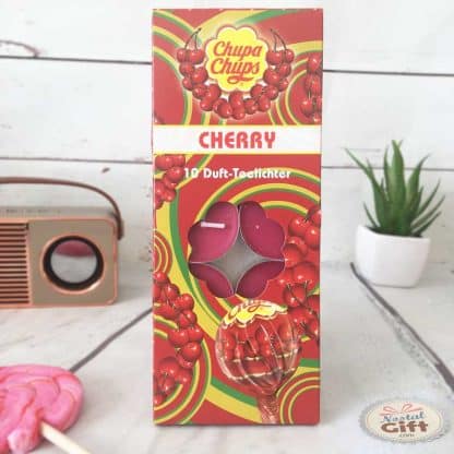 Chupa Chups - bougies parfumées x 10 - Cerise – Image 2