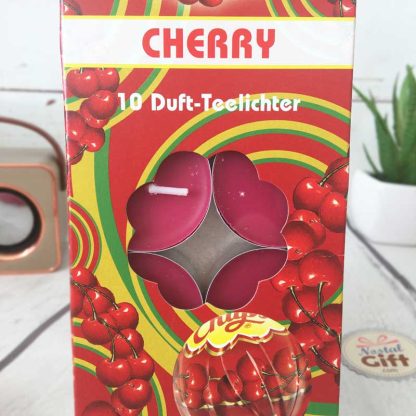 Chupa Chups - bougies parfumées x 10 - Cerise