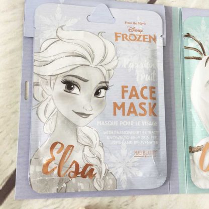 Coffret 3 masques en tissus pour le visage - La reine des neiges ( Disney) – Image 4