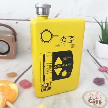 Flasque rétro cassette