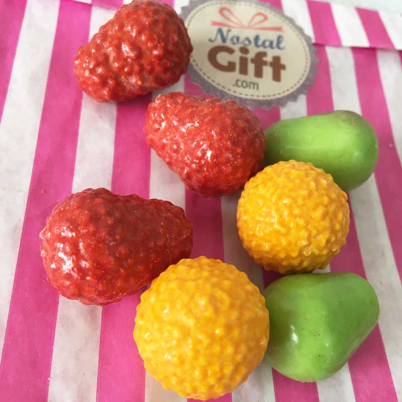 Bonbons krema aux goût fruits x10