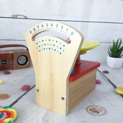 Balance à plateau - Jeux en bois – Image 2