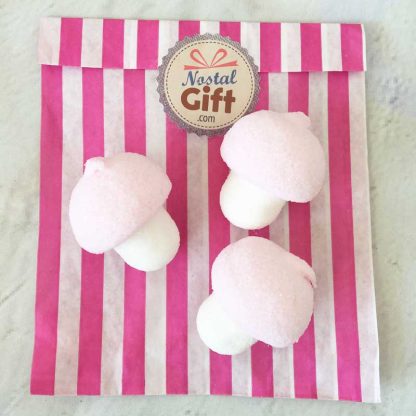 Bonbons guimauve champignons géants x3