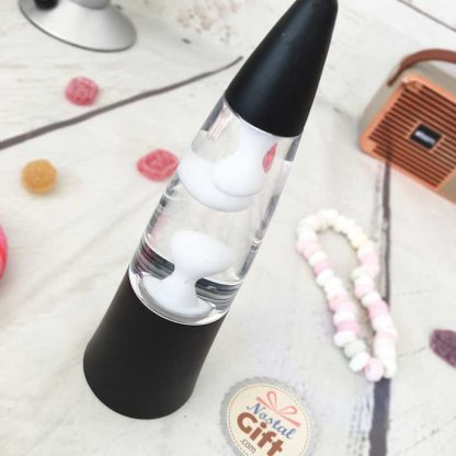 Mini lampe multicolore à bulles 15cm (noir) – Image 2