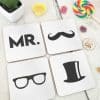 Sous verre x 4 - Monsieur – Image 2