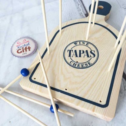 Petite planche à apéro en bois – Image 2