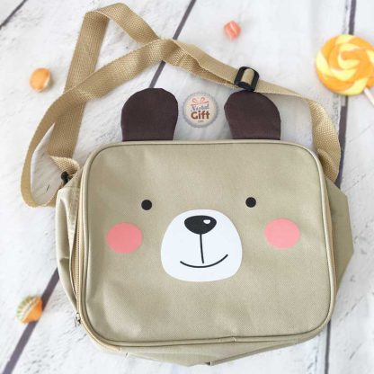 Sac goûter isotherme pour enfant - ours