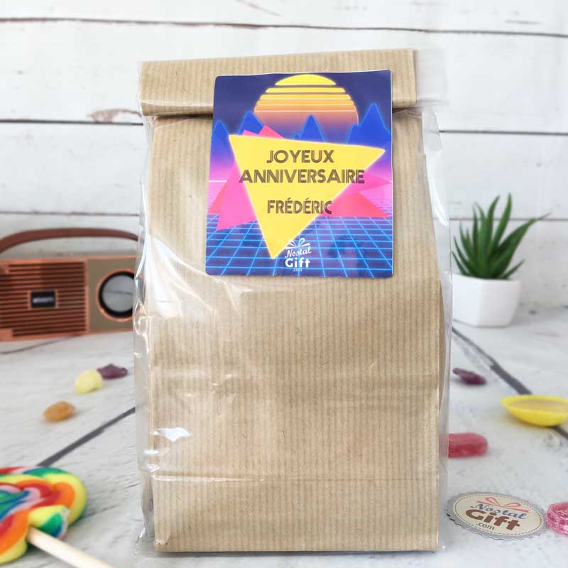 Sachet Bonbon Des Annees 80 Personnalise Anniversaire Sachet Bonbon Des Annees 80 Personnalise Anniversaire