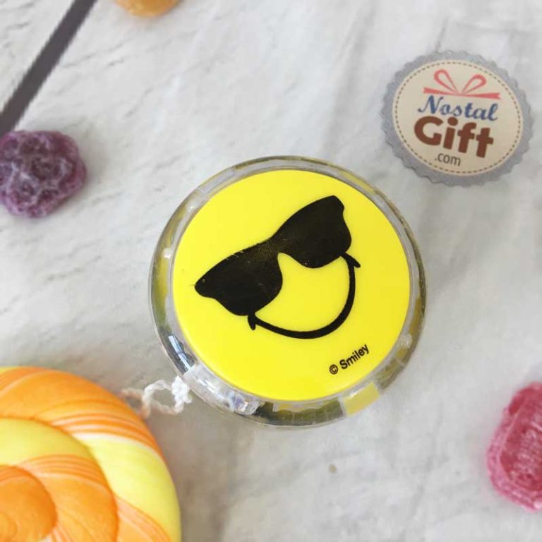 Yoyo Lumineux Smiley – LED Colorées, Design Monstre, Clip Ceinture – Jeu D'Adresse Pour Enfants, Intérieur Et Extérieur