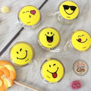 YoYo Lumineux Smiley Avec Support Ceinture - Jouet D’adresse Lumineux Et Portable Pour Enfants