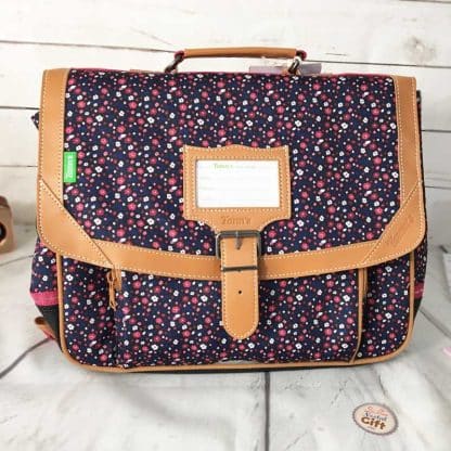 Cartable Fantaisie bleu Emma 35 cm idéal pour les CP - Tann's