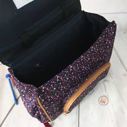 Cartable Fantaisie bleu Emma 35 cm idéal pour les CP - Tann's – Image 3