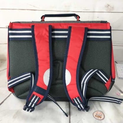 Cartable Teddy gris chiné 35 cm idéal pour les CP - Tann's – Image 3