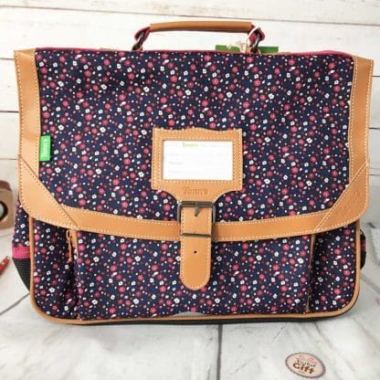 Cartable Fantaisie bleu Emma 38 cm idéal pour les CP/CE1 - Tann's