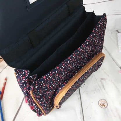 Cartable Fantaisie bleu Emma 38 cm idéal pour les CP/CE1 - Tann's – Image 3