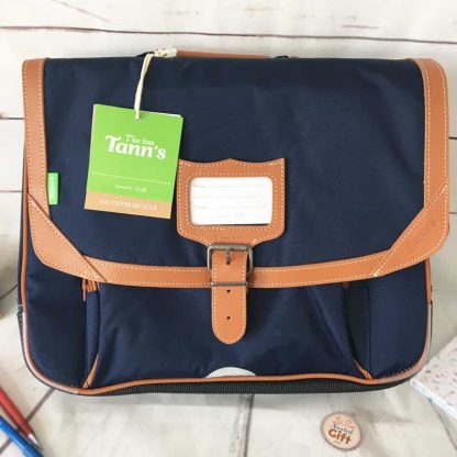 Cartable Bleu marine Camille 38 cm idéal pour les CP/CE1 - Tann's