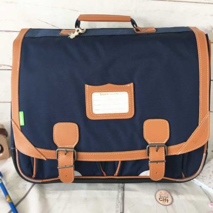 Cartable Bleu marine Camille 41 cm à partir du CE2 - Tann's