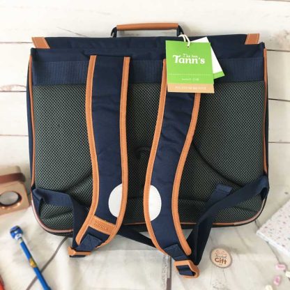 Cartable Bleu marine Camille 41 cm à partir du CE2 - Tann's – Image 4