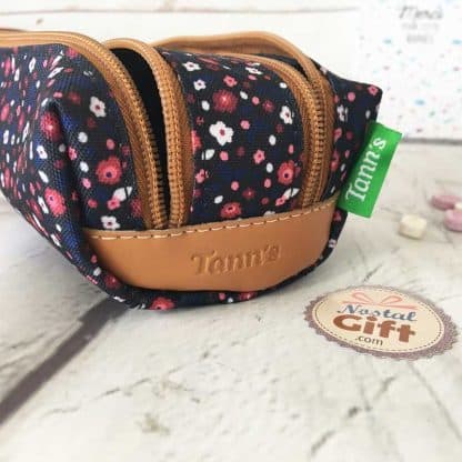 Trousse Emma fleurie 2 compartiments - Tann's – Image 3