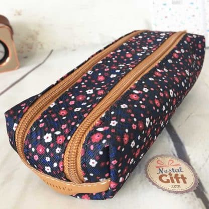 Trousse Emma fleurie 2 compartiments - Tann's – Image 2