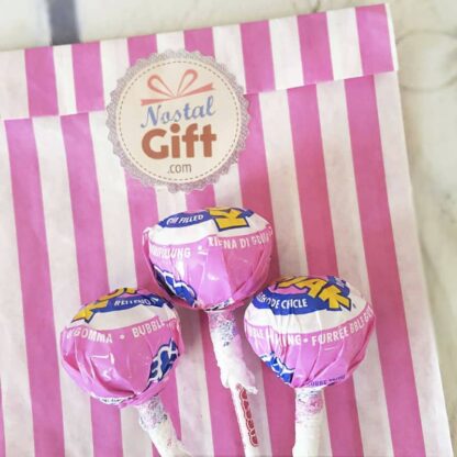 Kojak - Sucette avec chewing-gum - goût Glace à la Fraise x3 – Image 2