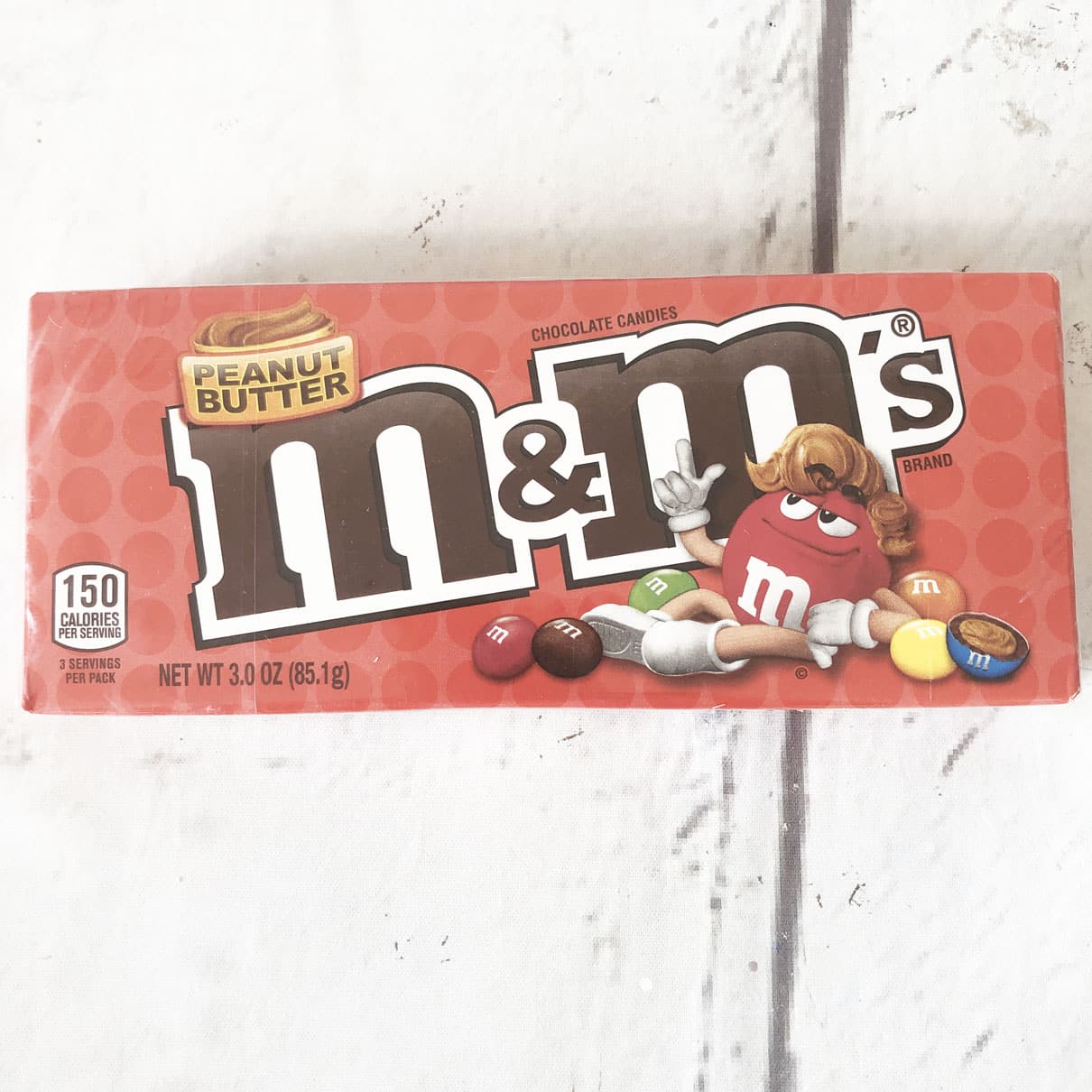 Anti-gaspi: M&Ms beurre de cacahuète - 1 Boîte de 85.1g