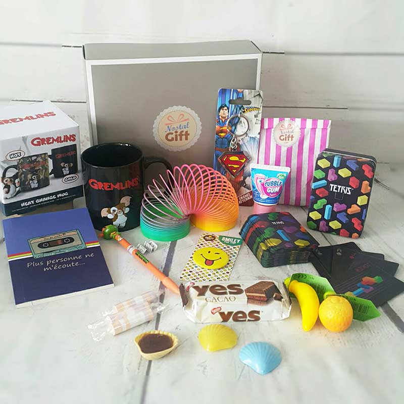 Coffret Cadeau « Rétro des années 80