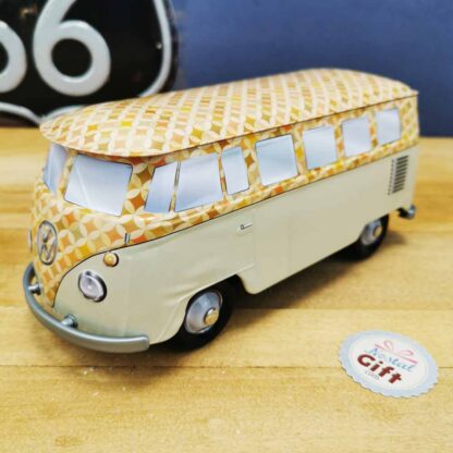 Coffret bonbon Volkswagen Combi en métal rempli de soucoupe (x40)