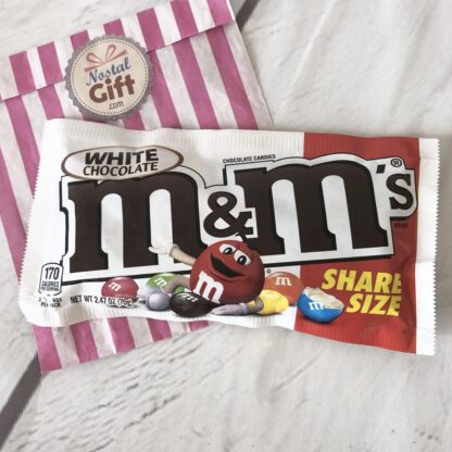 Anti Gaspi - M&Ms Chocolat blanc - Grand sachet de 70g à partager