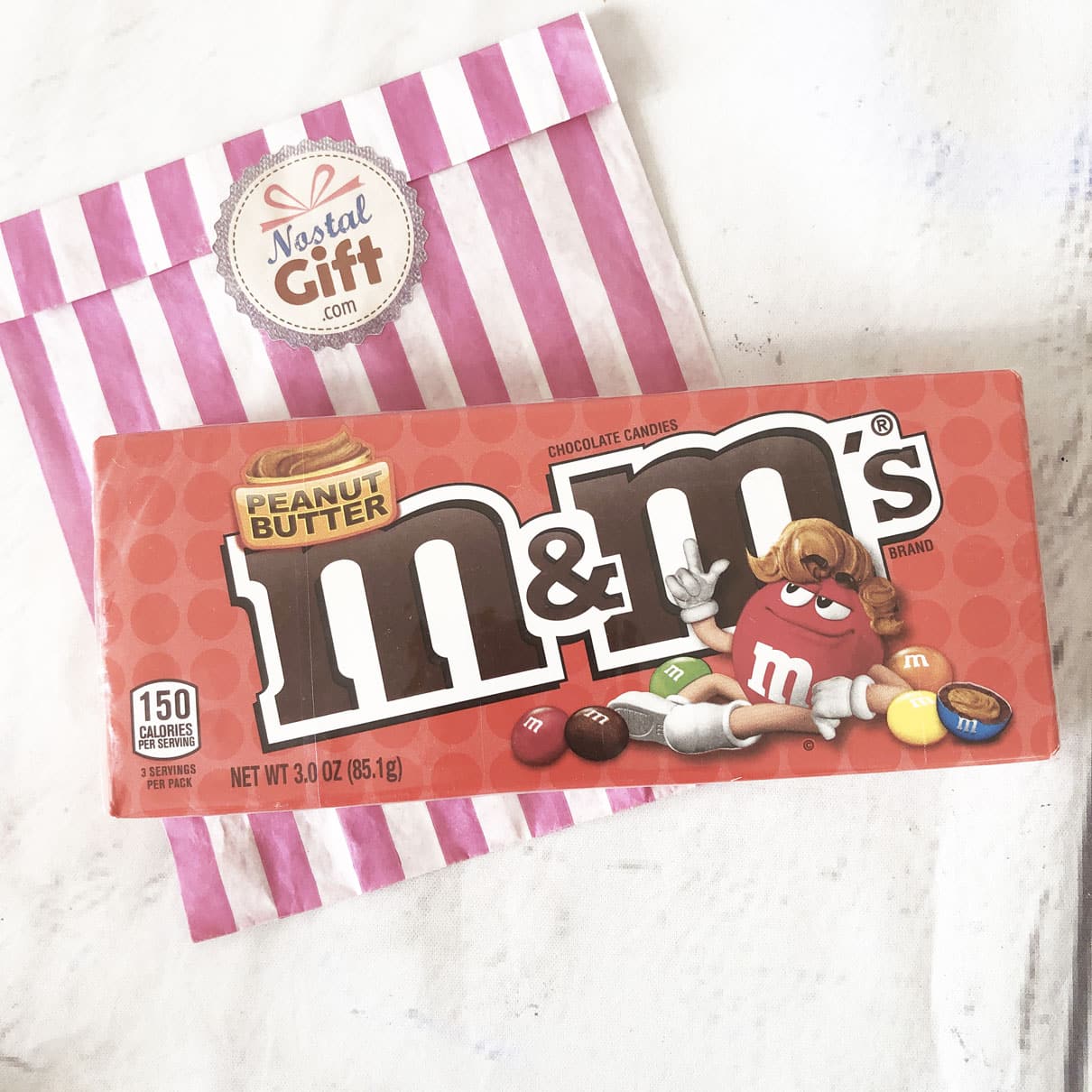 M&Ms beurre de cacahuète - 1 Boîte de 85.1g