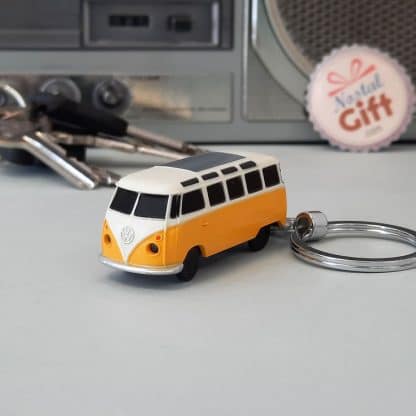 Porte clef Volkswagen - modèle bus T1 de 1963 avec LED