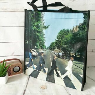 Tote Bag-The Beatles Abbey Road Silhouette