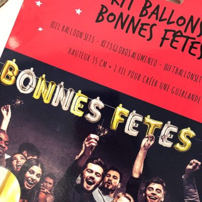 Kit Ballons- Bonnes Fêtes