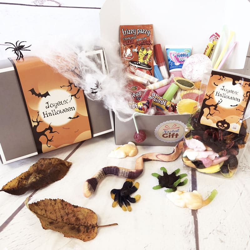 Coffret de bonbons Halloween