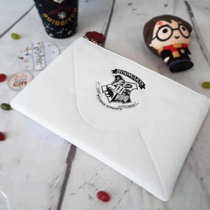 Pochette pour sac Harry Potter- Lettre Poudlard