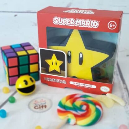 Lampe Super Star  - Etoile sonore Super Mario