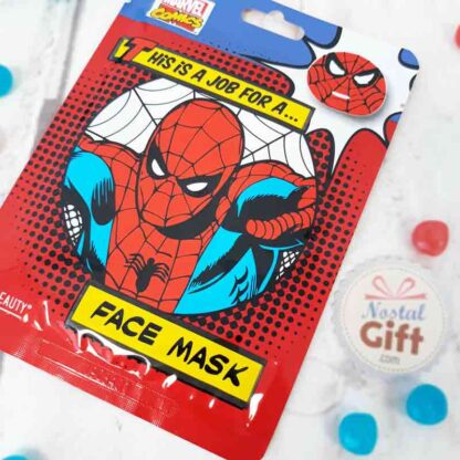 Masque de beauté en tissu pour le visage - Spiderman (Marvel)