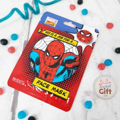 Masque de beauté en tissu pour le visage - Spiderman (Marvel)
