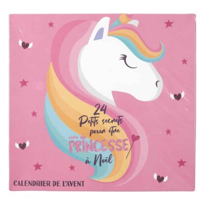 Calendrier de l'avent pour enfant - Licorne