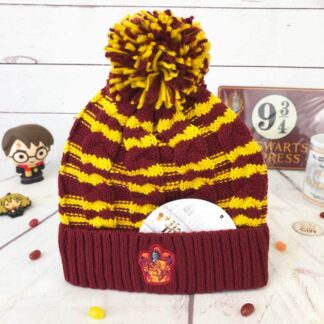 Harry Potter - Bonnet pour enfant à Pompon Gryffondor